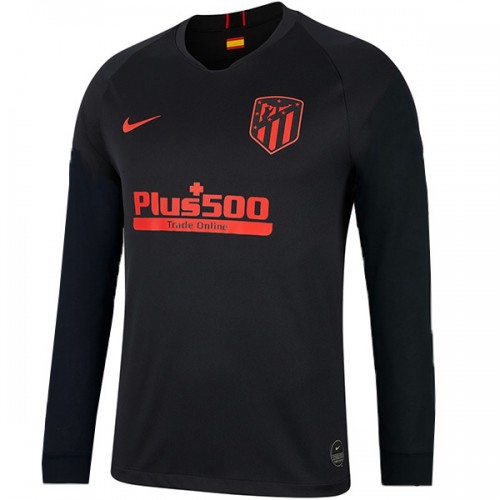 Atlético Madrid Fodboldtrøjer Udebanesæt 2019/20 Langærmet Atlético Madrid Fodboldtrøjer Udebanesæt 2019/20 Langærmet